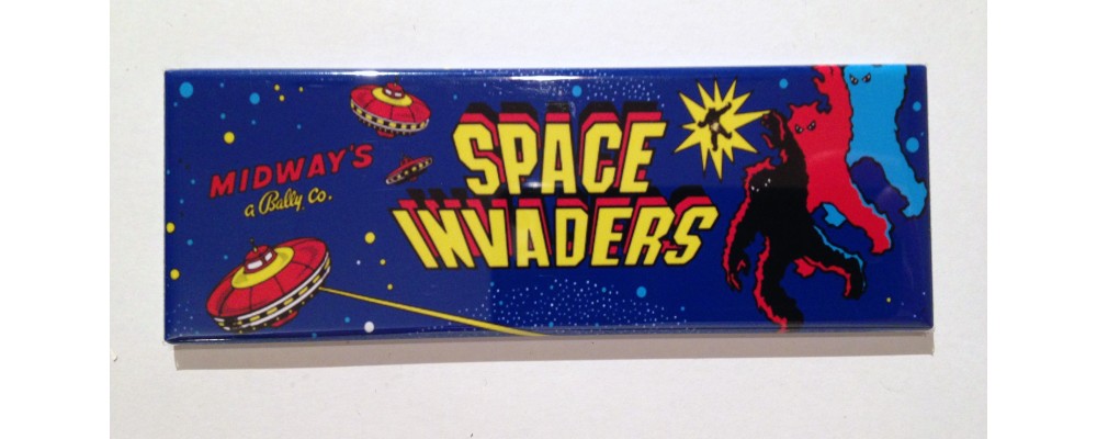 Space Invaders - Marquee - Magnet - Bally/Midway